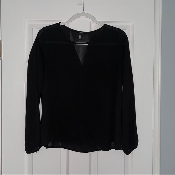 Forever 21 Sheer Blouse - Picture 1 of 6